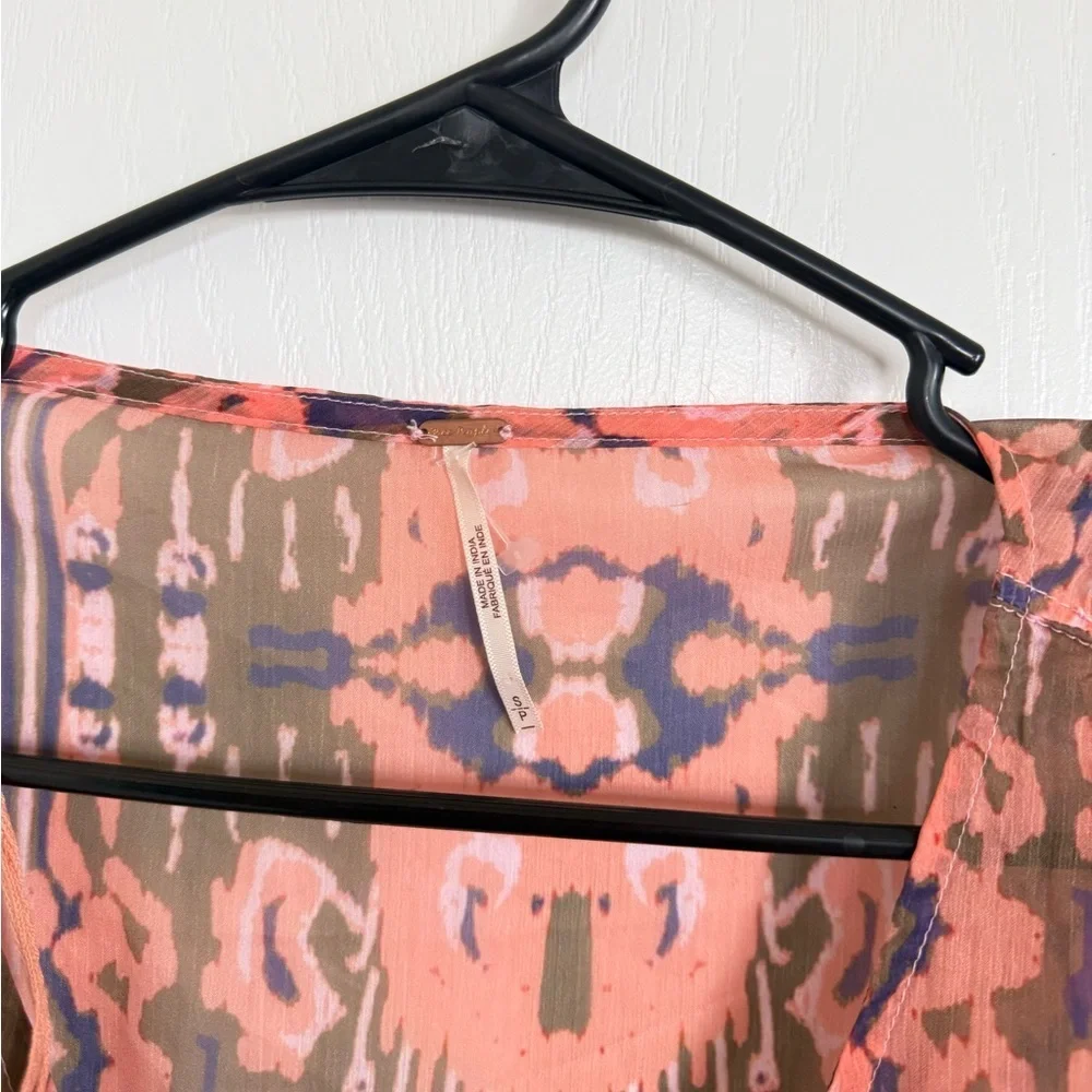Free People Walk That Walk Boho  Crop Top
